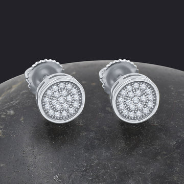 CINTILAR SILVER MOISSANITE EARRINGS I 993711