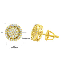 ECLAT SILVER MOISSANITE EARRINGS I 993701