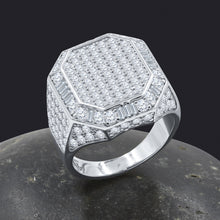 FISNIK MOISSANITE SILVER RING  I 994391