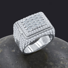 KLASSISK MOISSANITE SILVER RING I 994241