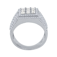 PURO MOISSANITE SILVER RING I 993561