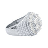 PYOREA MOISSANITE SILVER RING I 993581