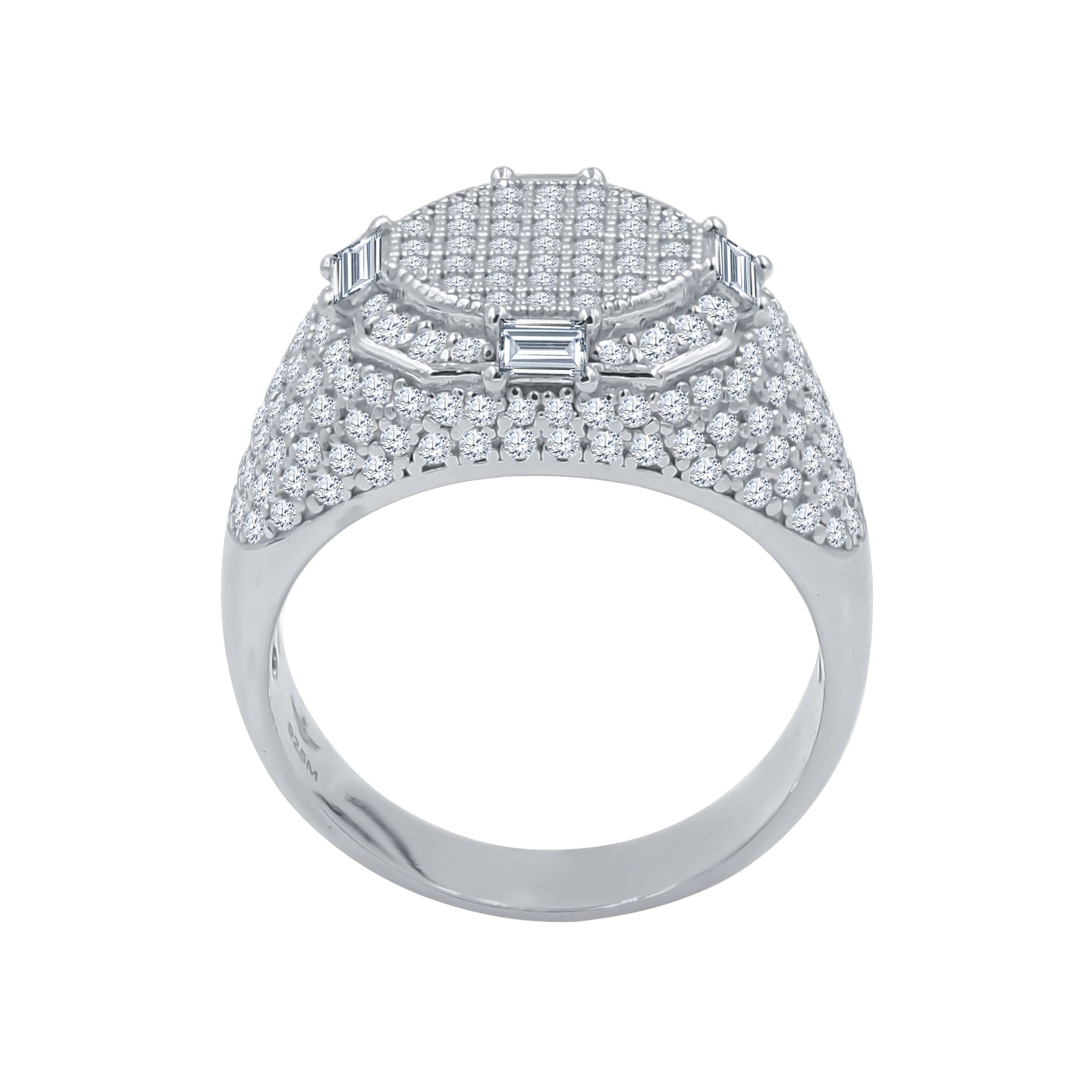 RENUMITMOISSANITE SILVER RING I 994271