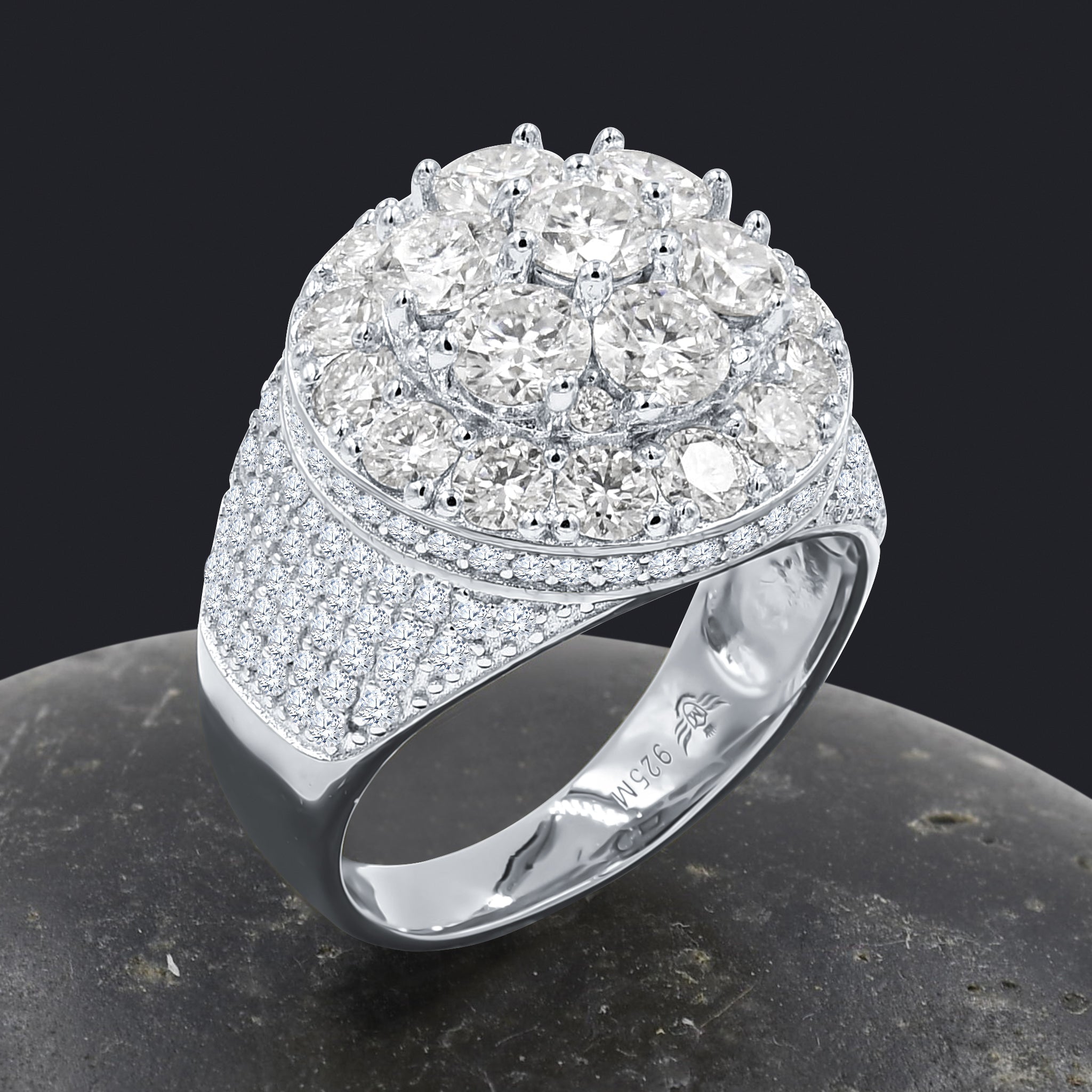 PYOREA MOISSANITE SILVER RING I 993581