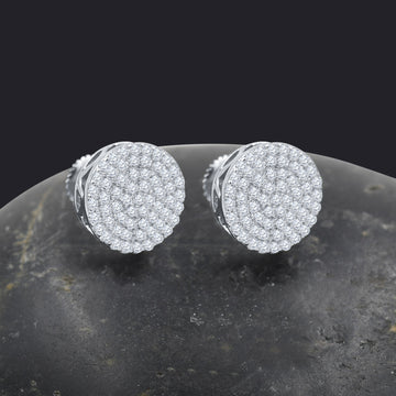 ERRAZ MOISSANITE SILVER EARRINGS I 991761