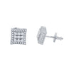 INFIELD SILVER MOISSANITE EARRINGS | 992131