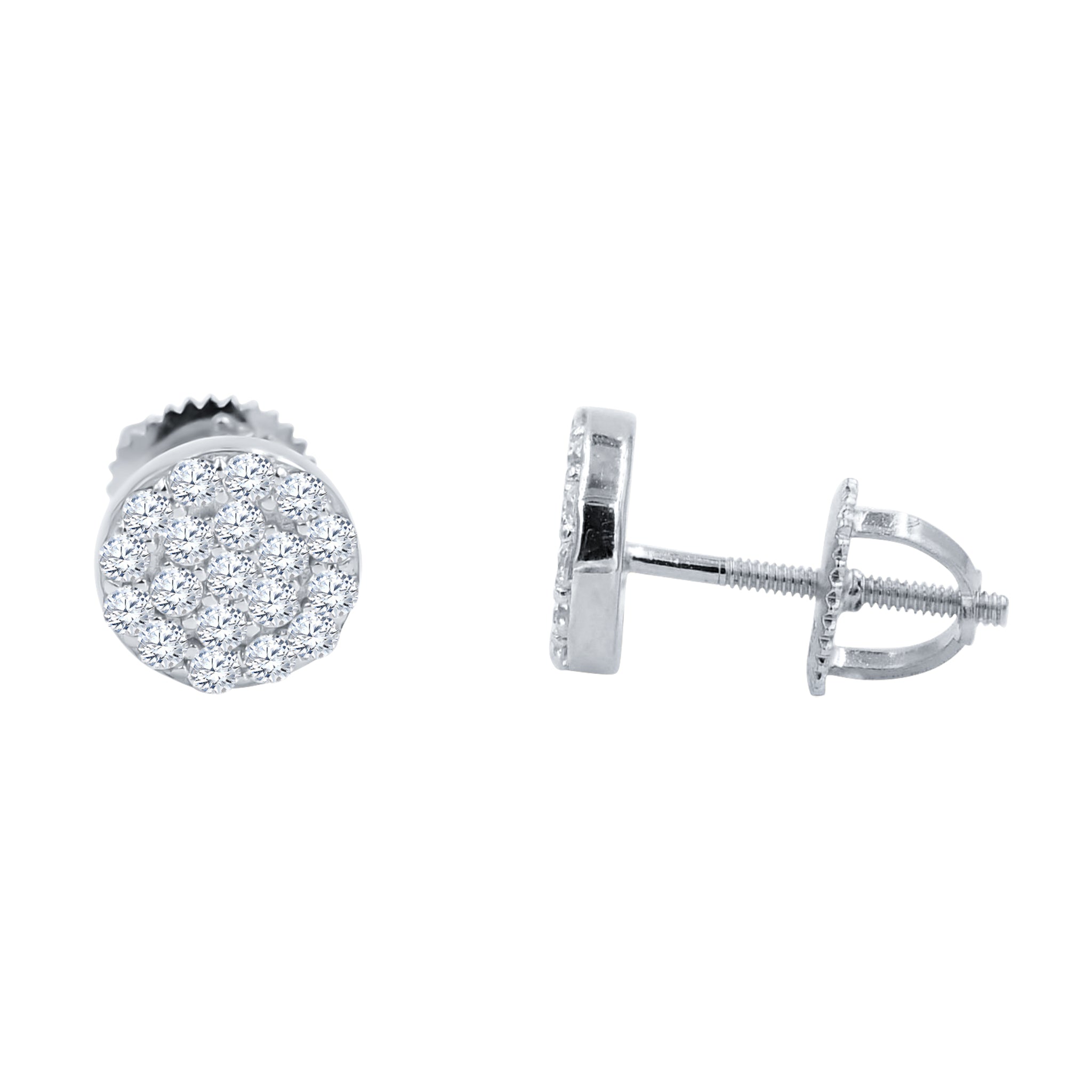 LIMPID SILVER MOISSANITE EARRINGS | 991611