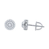 PELLUCID SILVER MOISSANITE EARRINGS | 991621