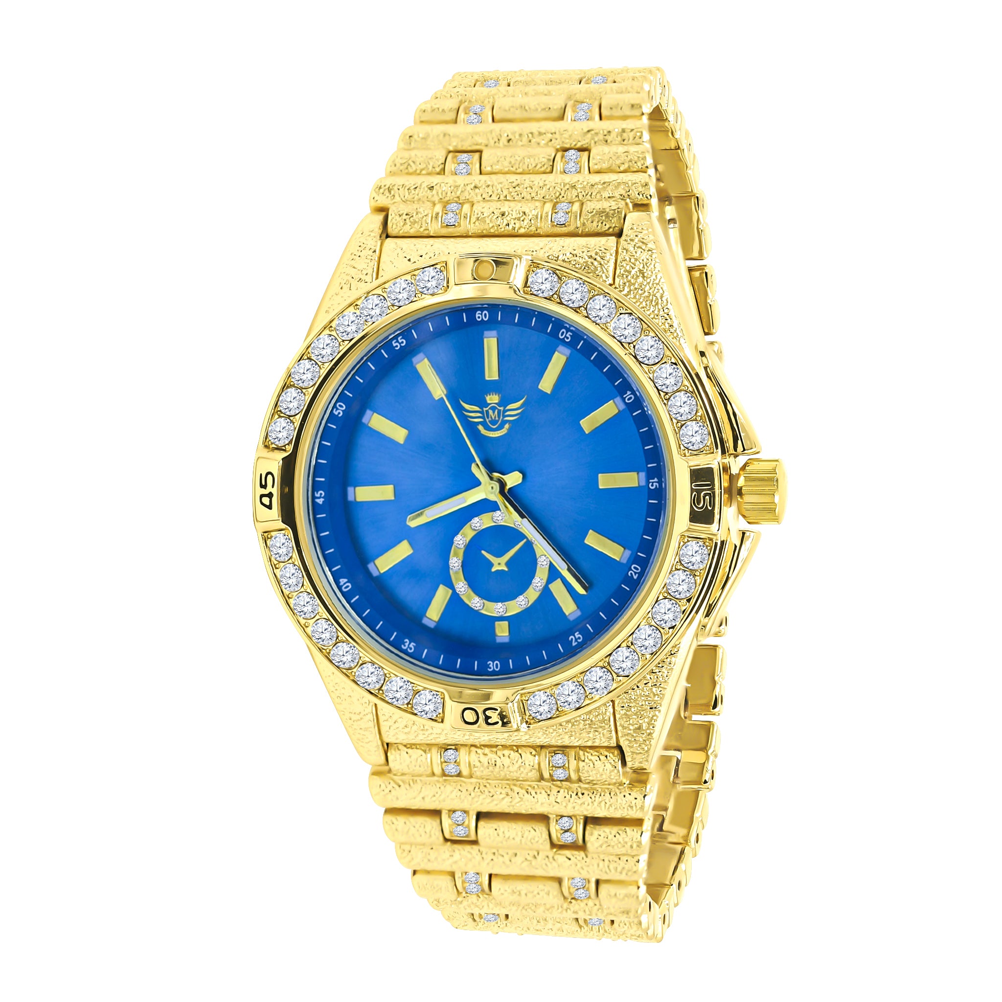 GLIMMER HIPHOP METAL WATCH I 5631913