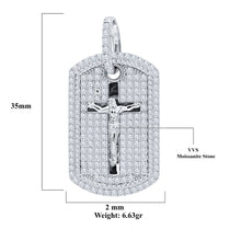 SACRED SPARK 925 STERLING SILVER MOISSANITE PENDANT| 994551