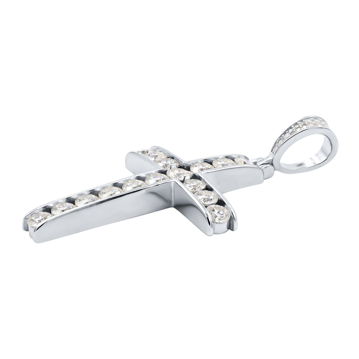 GEM-GRACE 925 STERLING SILVER PENDANT MOISSANITE | 994541