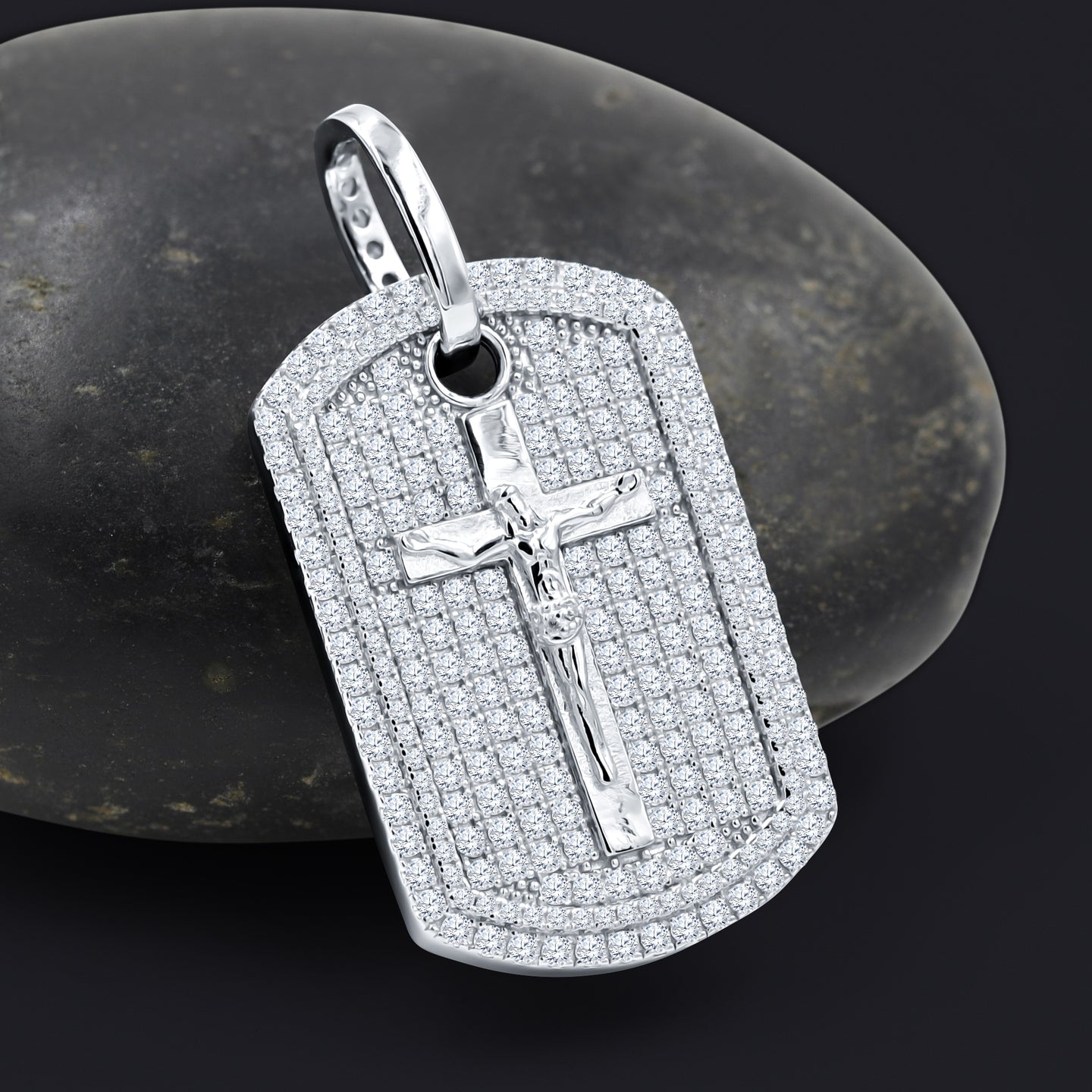 SACRED SPARK 925 STERLING SILVER MOISSANITE PENDANT| 994551