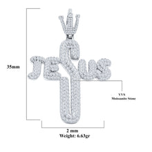 RADIANT LORD 925 STERLING SILVER PENDANT MOISSANITE |994561