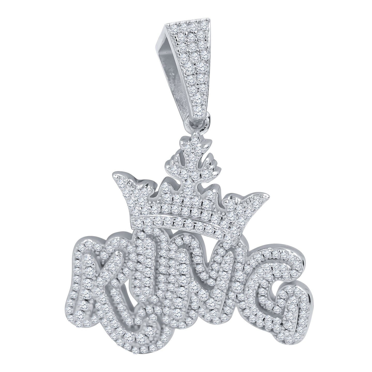 TWINE MOISSANITE SILVER PENDANT I 991991