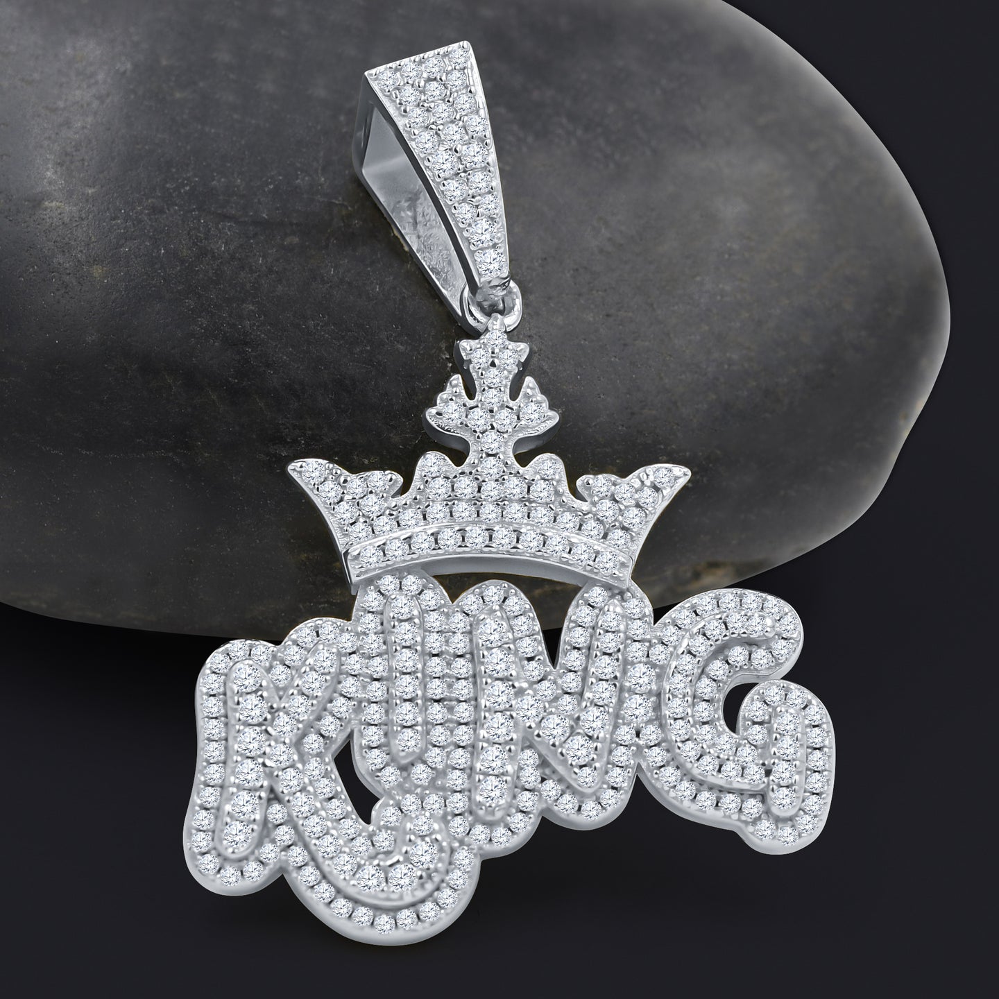 TWINE MOISSANITE SILVER PENDANT I 991991