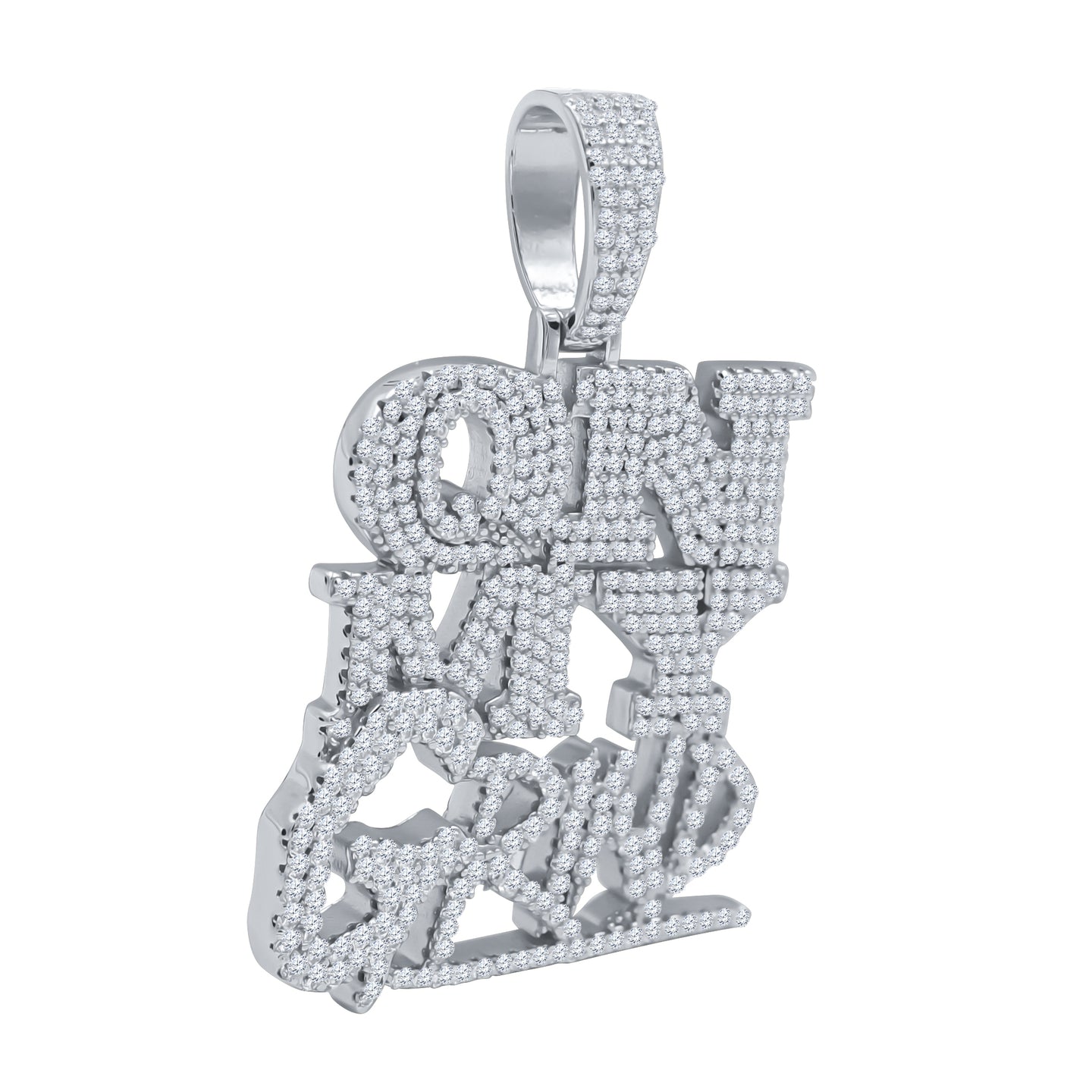 RASP  MOISSANITE SILVER PENDANT I 994491