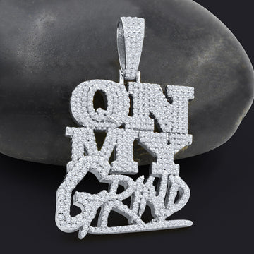 RASP  MOISSANITE SILVER PENDANT I 994491