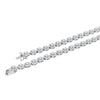 ELIGERE SILVER MOISSANITE CHAIN 6 MM I 994831