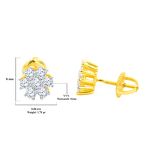 VESPERA SILVER MOISSANITE EARRINGS  | 994601