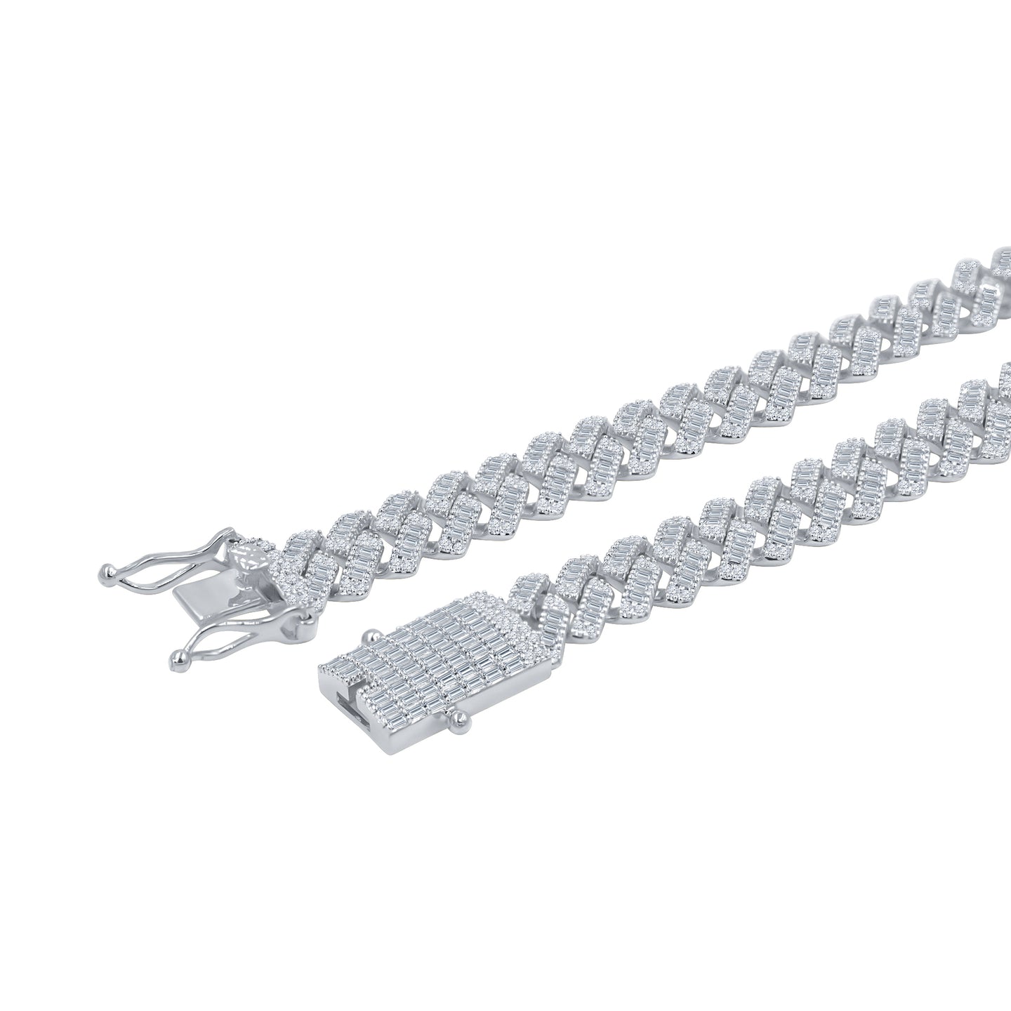 ECLIPTARA 12MM BRASS CHAIN CZ | 963511