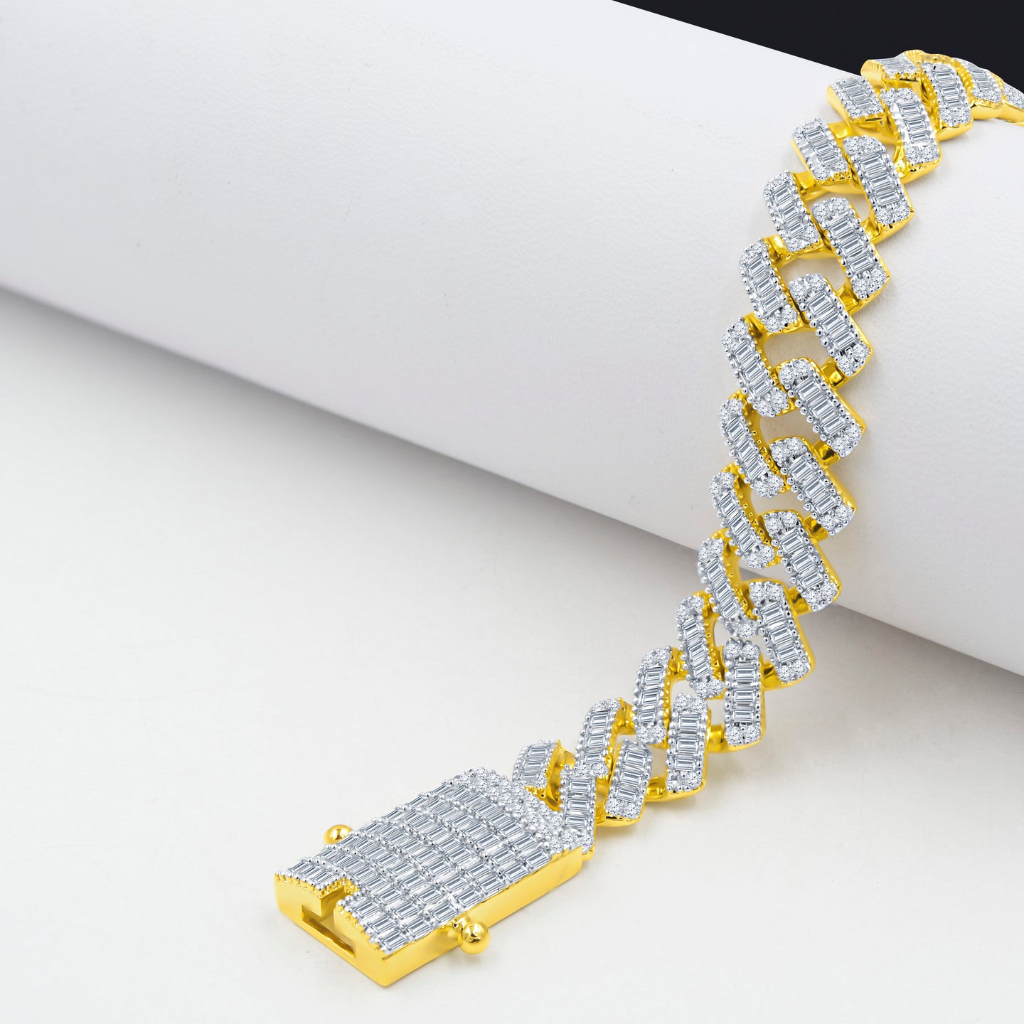 ECLIPTARA BRASS 12MM CZ BRACELET | 963521