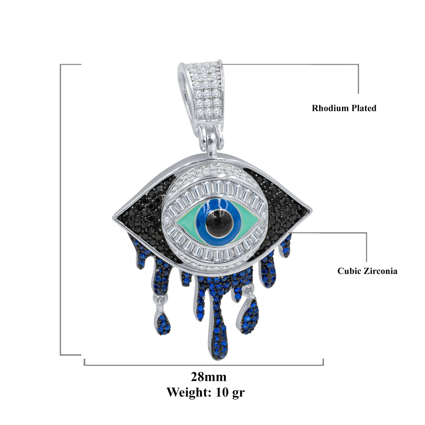 LUNADEW STERLING SILVER PENDANT | 9221881