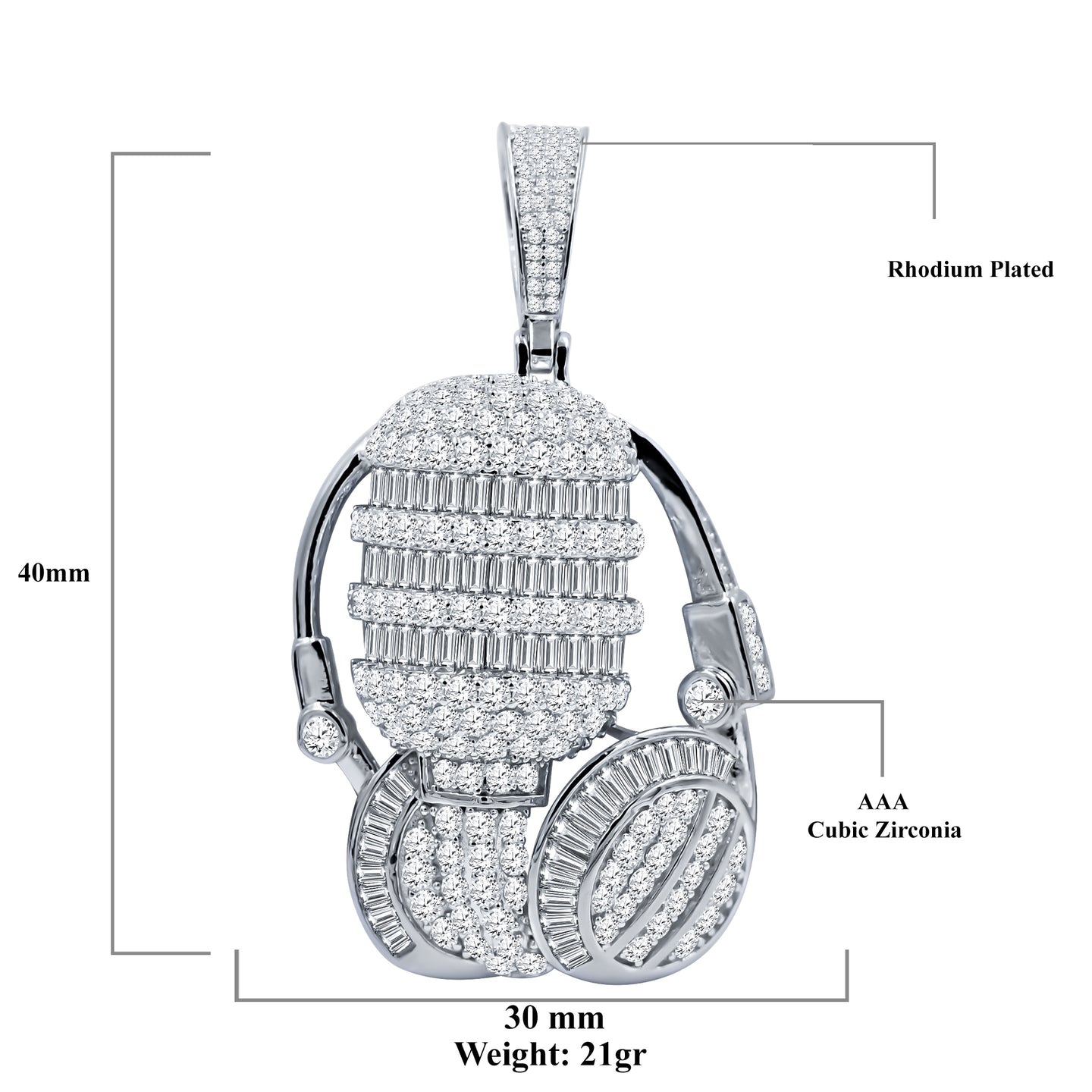 HAMONYSPARK STERLING SILVER PENDANT | 9222051