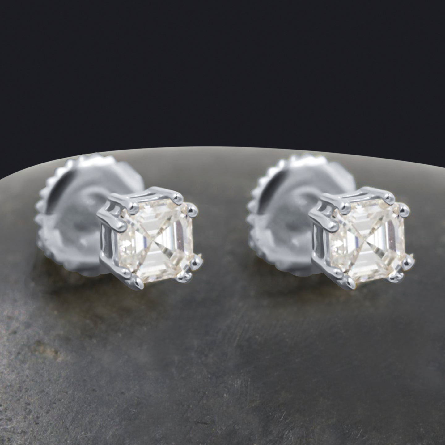 SILVER SOIREE MOISSANITE EARRINGS | 994761