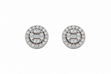 9911891 | 925 Moissanite Rhodium Earring