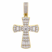 995592 | 925 Moissanite Gold Pendant