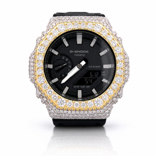 5902542 | Brass Moissanite G-Shock Gold Watch