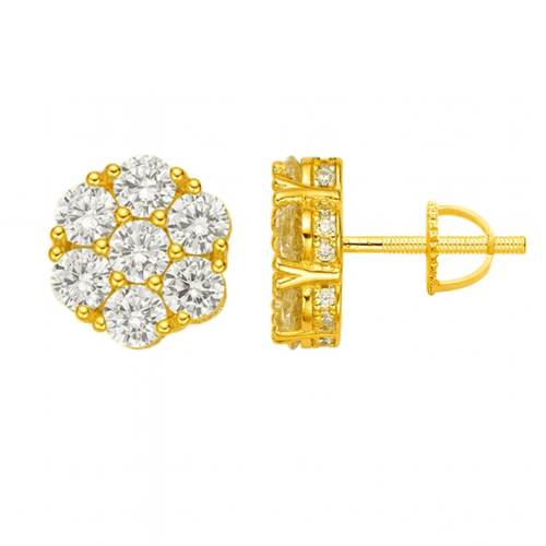 9223232 | 925 Silver CZ 0.75ctw Gold