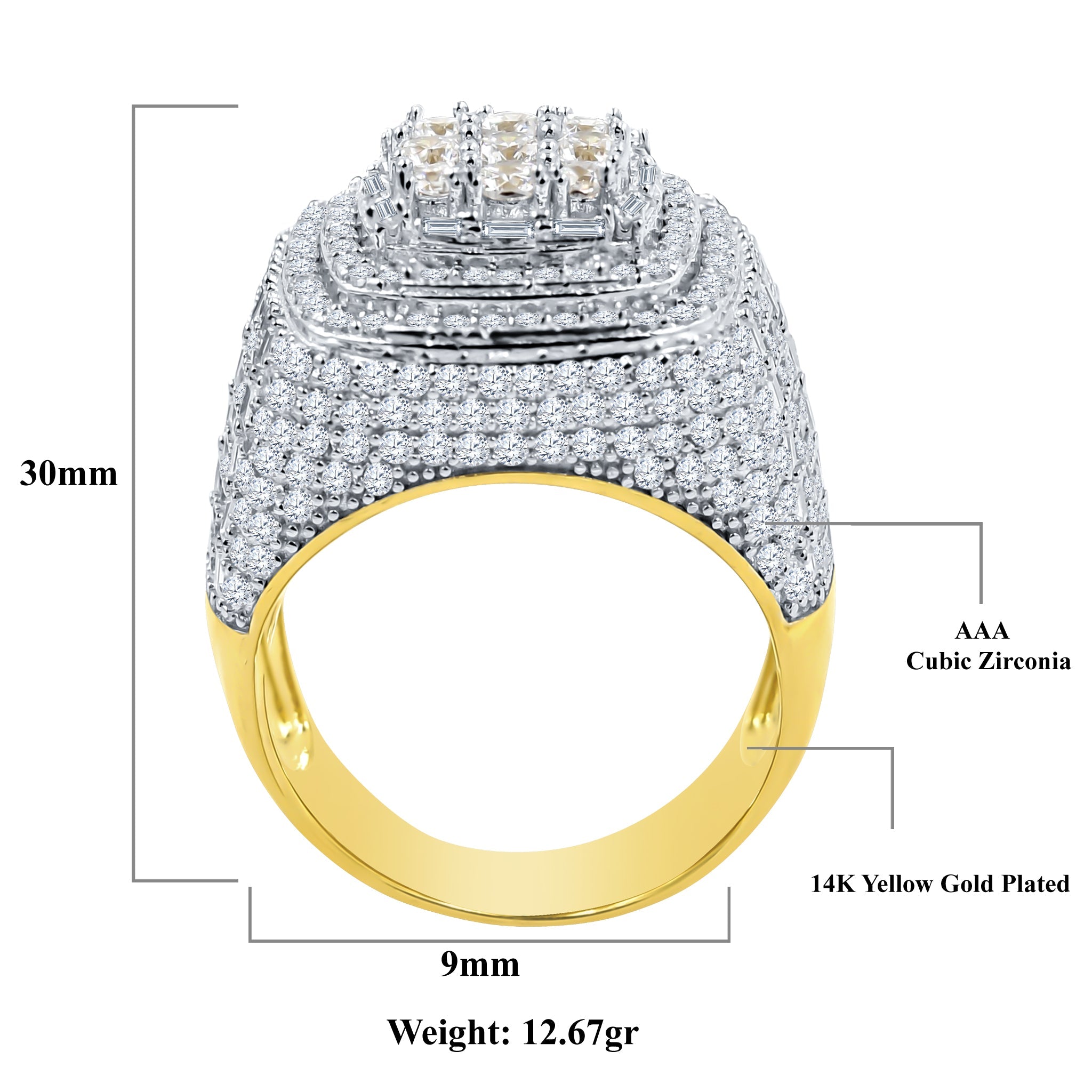STARDUST 925 SILVER RING CZ  | 9216272