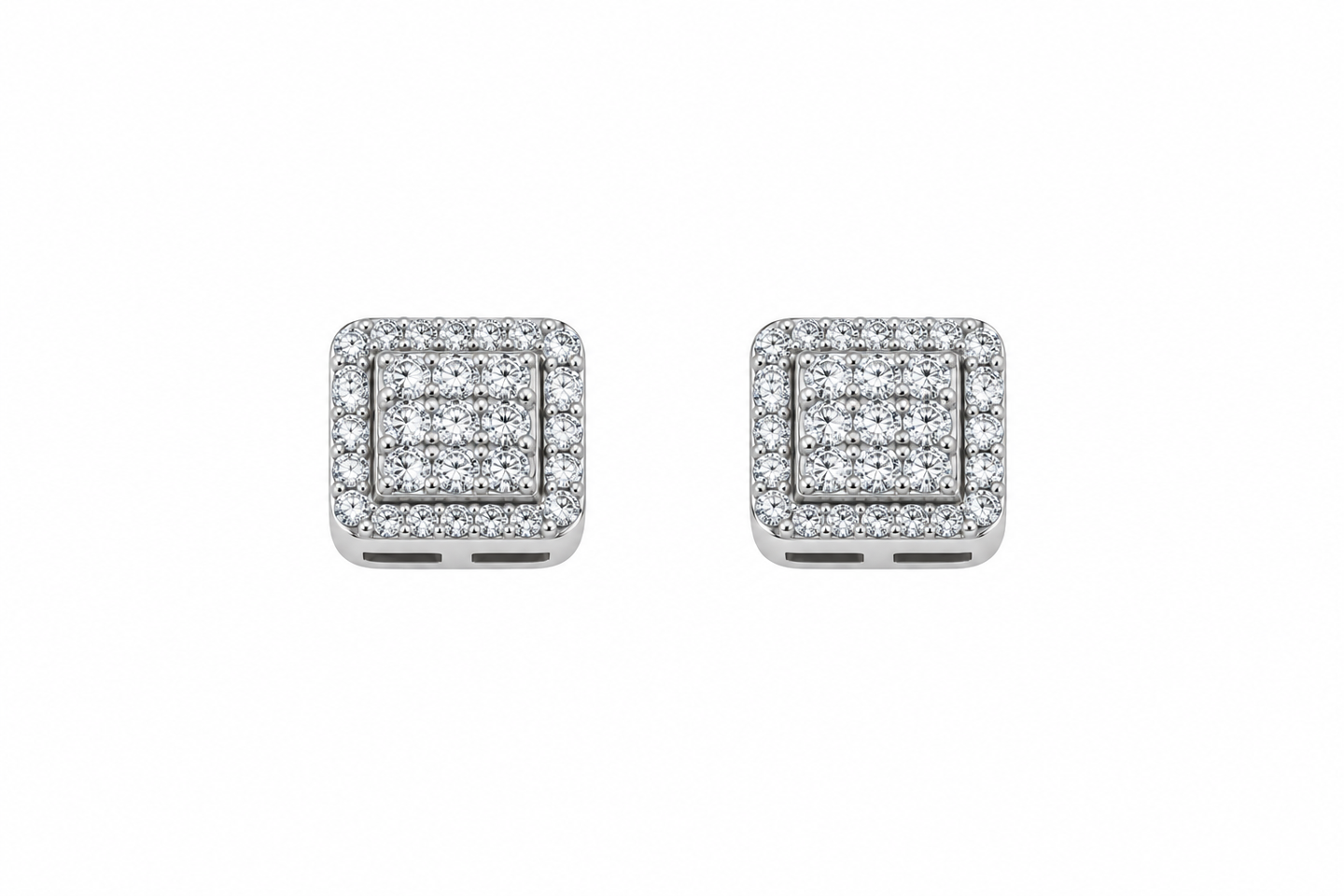 9911881 | 925 Moissanite Rhodium Earring