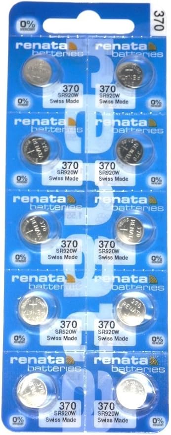 10 PCS batteries for watches-370