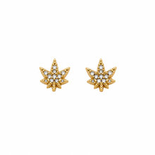 9100352 | 0.09 CTW Brass Moissanite Gold Earring