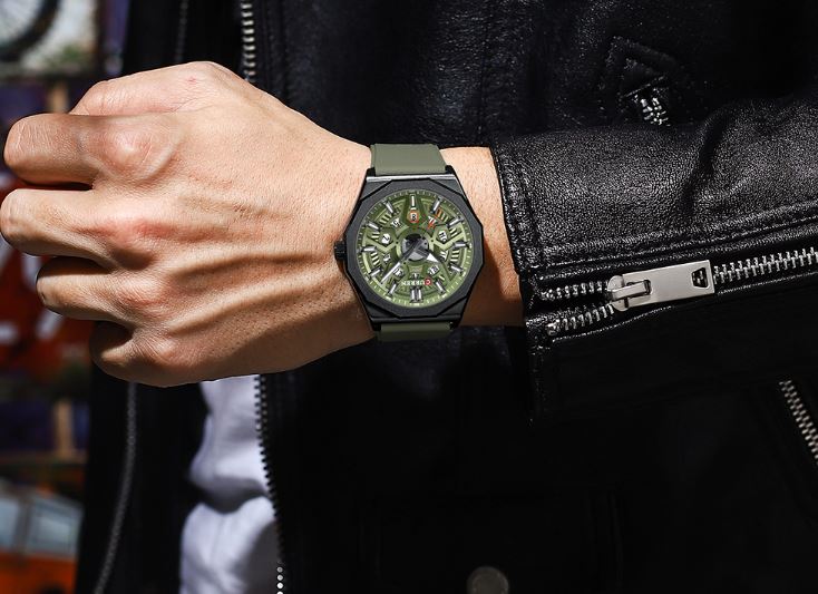 Wanton Watch WANTON CURREN LEATHER WATCH I 5415122 – Watches International, LLC
