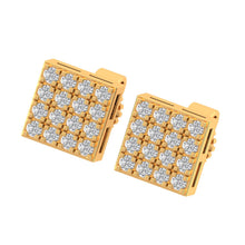 COY 10K GOLD MOISSANITE EARRINGS I 980082