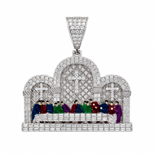 9912181 | 4.32 CTW 925 Silver Moissanite Rhodium Pendant