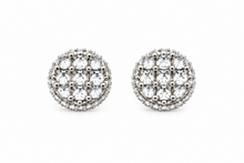 9100391 | 0.87 CTW Brass Moissanite Rhodium Earring