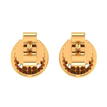 ANTIC 10K GOLD MOISSANITE EARRINGS I 980102