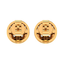 PALATIAL 10K GOLD MOISSANITE EARRINGS I 980012
