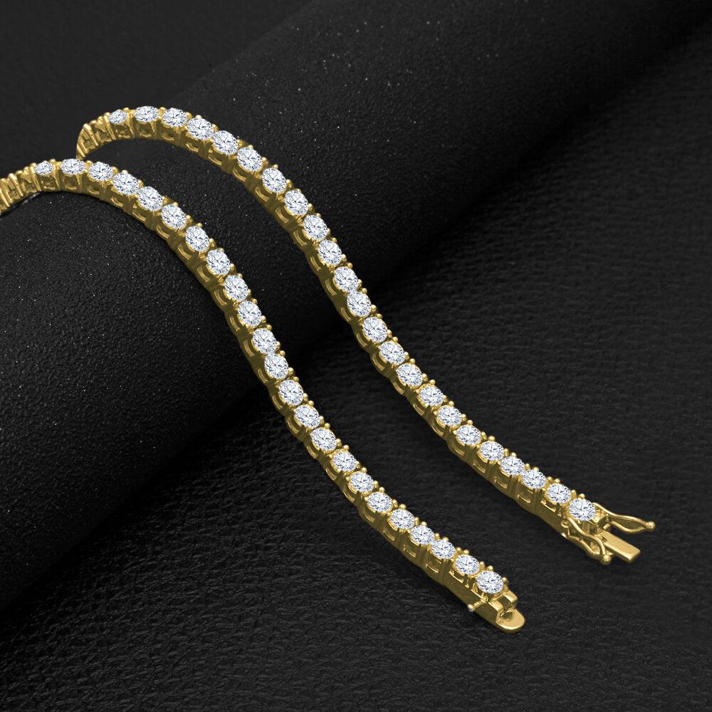 RADIOSUS 3MM SILVER MOISSANITE CHAIN  I 991462