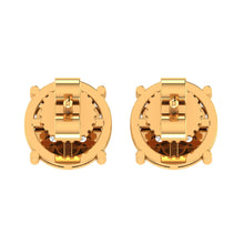 SWANK 10K GOLD MOISSANITE EARRINGS I 980022