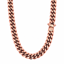 9310185 | 8mm Steel Rose Gold Chain
