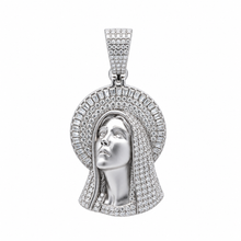 9912281 | 3.20 CTW 925 Silver Moissanite Rhodium Pendant