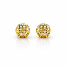999532 | 925 Moissanite Gold Earring