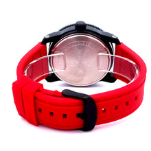 ROKI METAL RED BACK STAINLESS ICED OUT MENS WATCH I 541723