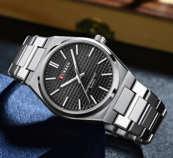 SCHON CURREN ICED OUT MEN'S WATCH I 551587