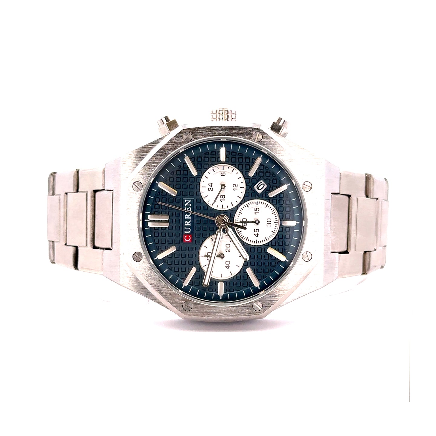 VINTRA METAL CURREN ICED OUT WATCH I 5516413